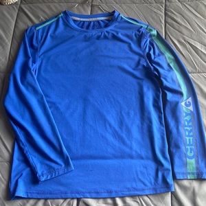 Blue Gerry long sleeve top medium (10/12)